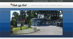 Desktop Screenshot of mapleleaf-motel.com